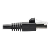 Tripp-Lite N262-030-BK | Cat6a 10G-Certified Snagless Shielded STP Ethernet Cable (RJ45 M/M), PoE, Black, 30 ft. (9.14 m)