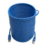 Tripp-Lite N262-035-BL | Cat6a 10G-Certified Snagless Shielded STP Ethernet Cable (RJ45 M/M), PoE, Blue, 35 ft. (10.67 m)