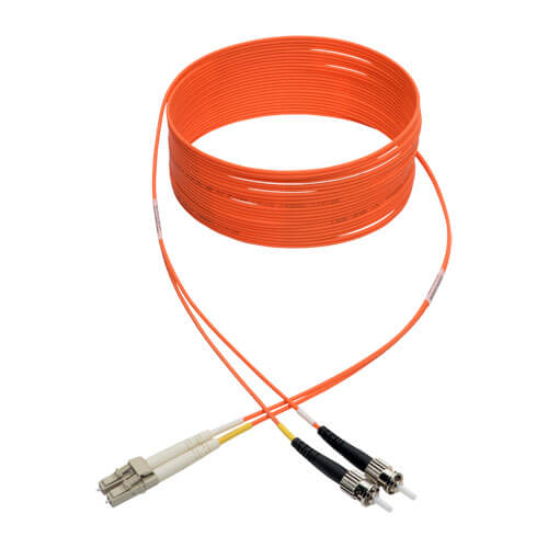 Tripp-Lite N318-05M | Duplex Multimode 62.5/125 Fiber Patch Cable (LC/ST), 5M (16 ft.)