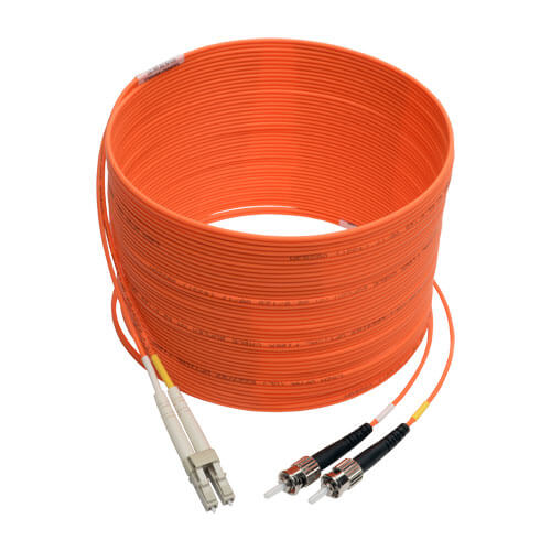 Tripp-Lite N318-09M | Duplex Multimode 62.5/125 Fiber Patch Cable (LC/ST), 9M (30 ft.)