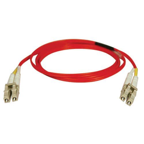 Tripp-Lite N320-02M-RD | Duplex Multimode 62.5/125 Fiber Patch Cable (LC/LC) - Red, 2M (6 ft.)
