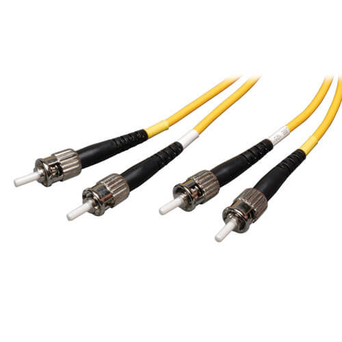 Tripp-Lite N352-02M | Duplex Singlemode 9/125 Fiber Patch Cable (ST/ST), 2M (6 ft.)