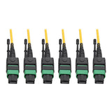 Tripp-Lite N392-23M-3X8-AP | MTP/MPO (APC) Singlemode Slim Trunk Cable, 24-Strand, 40/100 GbE, 40/100GBASE-PLR4, Plenum, 6mm Dual Jacket, 23 m (75 ft.)