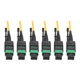 Tripp-Lite N392-45M-3X8-AP | MTP/MPO (APC) Singlemode Slim Trunk Cable, 24-Strand, 40/100 GbE, 40/100GBASE-PLR4, Plenum, 6mm Dual Jacket, 45 m (147 ft.)