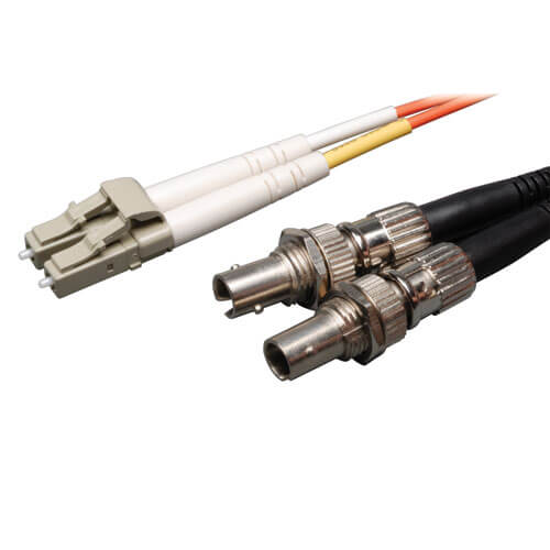 Tripp-Lite N457-001-50 | Duplex Multimode 50/125 Fiber Adapter (LC-ST M/F) 1 ft. (0.31 m)