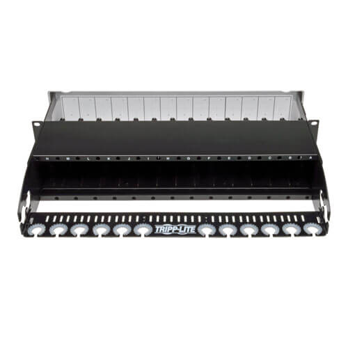 Tripp-Lite N482-02U | Enclosure for 14 High-Density Fiber Cassettes, 2U