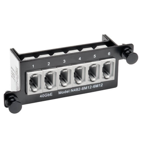 Tripp-Lite N482-6M12-6M12 | 40Gb Pass-Through Cassette - (x6) 12-Fiber MTP/MPO ( Female )