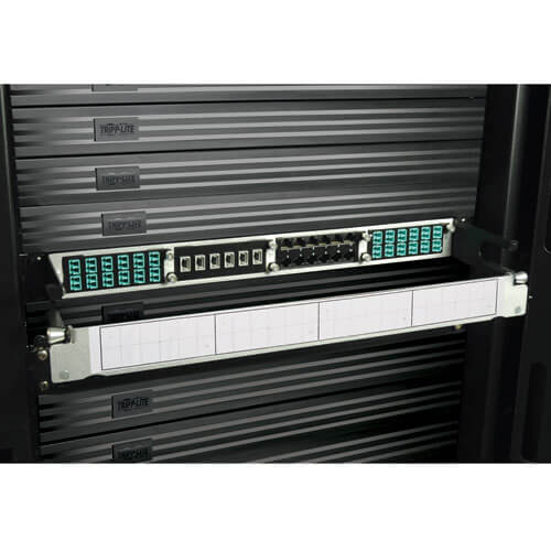 Tripp-Lite N484-01U | Copper/Fiber Enclosure for 4 High-Density Cassettes, 1U