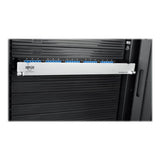 Tripp-Lite N48K-15M8L60S-B | 40/100Gb Fiber Breakout Patch Panel, 40Gb to 4 x 10Gb, 100Gb to 4 x 25Gb, 15 MTP QSFP to 60 LC Duplex 9/125 Singlemode Ports, 1U