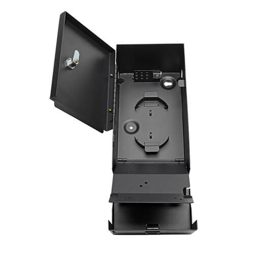 Tripp-Lite N492-WM2-BK | Wall-Mount Fiber Optic Distribution Enclosure, 2-Panel Capacity