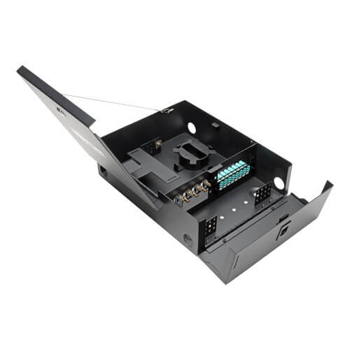 Tripp-Lite N492-WM4-BK | Wall-Mount Fiber Optic Distribution Enclosure, 4-Panel Capacity