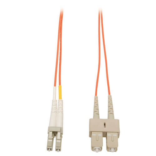 Tripp-Lite N516-03M | Duplex Multimode 50/125 Fiber Patch Cable (LC/SC), 3M (10 ft.)