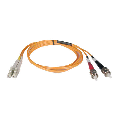 Tripp-Lite N518-03M | Duplex Multimode 50/125 Fiber Patch Cable (LC/ST), 3M (10 ft.)
