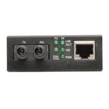 Tripp-Lite N784-001-ST | Fiber Optic - 10/100BaseT to 100BaseFX-ST Multimode Media Converter, 2km, 1310nm