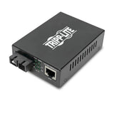 Tripp Lite N785-P01-SC-SM1 | Gigabit Single-Mode Fiber To, Ethernet Media Converter, Poe+ - 10/100/1000