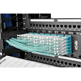 Tripp-Lite N820-01M-T | 10Gb Duplex Multimode 50/125 OM3 LSZH Fiber Patch Cable with Push/Pull Tab Connectors, (LC/LC) - Aqua, 1M (3 ft.)