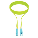 Tripp-Lite N820-03M-OM5 | 100G Duplex Multimode 50/125 OM5 LSZH Fiber Optic Cable (LC/LC), Lime Green, 3 m