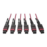 Tripp-Lite N858-23M-3X8-MG | MTP/MPO Multimode Base-8 Trunk Cable, 24-Strand, 40GB/100GB, 40/100GBASE-SR4, OM4 Plenum-Rated (3xF/3xF), Push/Pull Tab, Magenta, 23 m (75 ft.)