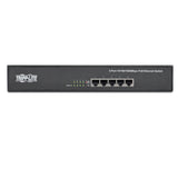 Tripp-Lite NG5POE | 5-Port 10/100/1000 Mbps 1U Rack-Mount/Desktop Gigabit Ethernet Unmanaged Switch with PoE+, 75W