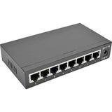 Tripp-Lite NG8 | 8-Port 10/100/1000 Mbps Desktop Gigabit Ethernet Unmanaged Switch, Metal Housing