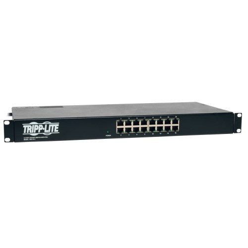 Tripp-Lite NSU-G16 | 16-Port Gigabit Ethernet Switch with 8 Outlet PDU