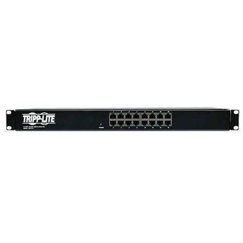 Tripp-Lite NSU-G16 | 16-Port Gigabit Ethernet Switch with 8 Outlet PDU