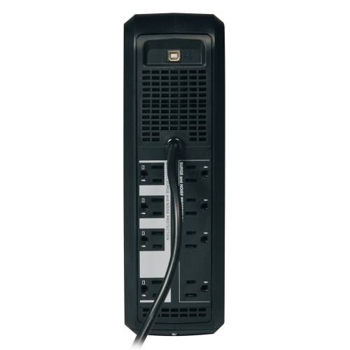 Tripp-Lite OMNI650LCD | OmniSmart LCD 120V 650VA 350W Line-Interactive UPS, Tower, LCD display, USB port