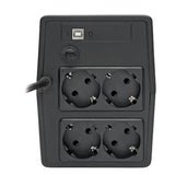 Tripp-Lite OMNIVSX1000D | 1kVA 600W Line-Interactive UPS with 4 Schuko CEE 7/7 Outlets - AVR, 230V, 1.5 m Cord, LCD, USB, Tower