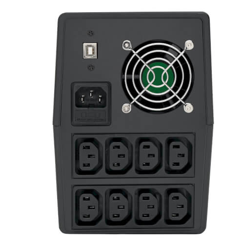Tripp-Lite OMNIVSX1500 | 1.5kVA 900W Line-Interactive UPS with 8 C13 Outlets - AVR, 230V, C14 Inlet, LCD, USB, Tower