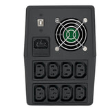 Tripp-Lite OMNIVSX1500 | 1.5kVA 900W Line-Interactive UPS with 8 C13 Outlets - AVR, 230V, C14 Inlet, LCD, USB, Tower