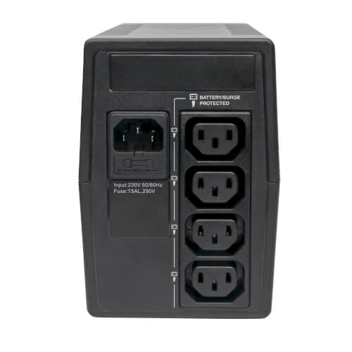 Tripp-Lite OMNIVSX450 | Line Interactive UPS, C13 Outlets (4) - 230V, 450VA, 240W, Ultra-Compact Design