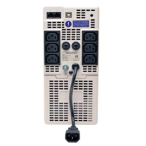 Tripp-Lite OMNIX350HG | OmniSmart 230V 350VA 225W CE/IEC 60601-1 Medical Grade Line-Interactive UPS with Built-In Isolation Transformer
