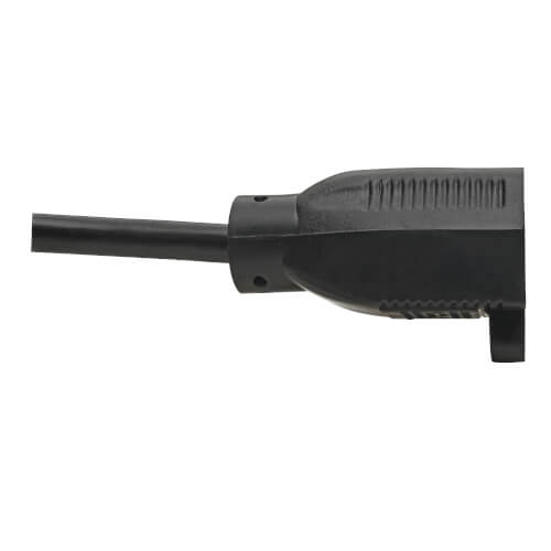 Tripp-Lite P002-001-10A | NEMA 5-15R to C14 Computer AC Power Cable - 10A, 125V, 18 AWG, 1 ft. (0.31 m), Black