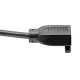 Tripp-Lite P002-002-10A | NEMA 5-15R to C14 Computer AC Power Cable - 10A, 125V, 18 AWG, 2 ft. (0.61 m), Black