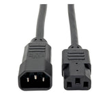 Tripp-Lite P004-002-13A | PDU Power Cord, C13 to C14 - 13A, 250V, 16 AWG, 2 ft. (0.61 m), Black