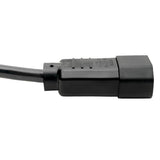 Tripp-Lite P004-002-13A | PDU Power Cord, C13 to C14 - 13A, 250V, 16 AWG, 2 ft. (0.61 m), Black