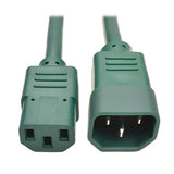 Tripp-Lite P004-002-AGN | PDU Power Cord, C13 to C14 - 10A, 250V, 18 AWG, 2 ft. (0.61 m), Green