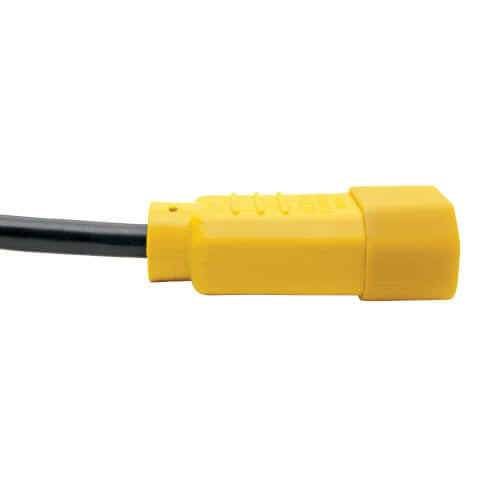 Tripp-Lite P004-004-YW | PDU Power Cord, C13 to C14 - 10A, 250V, 18 AWG, 4 ft. (1.22 m), Yellow