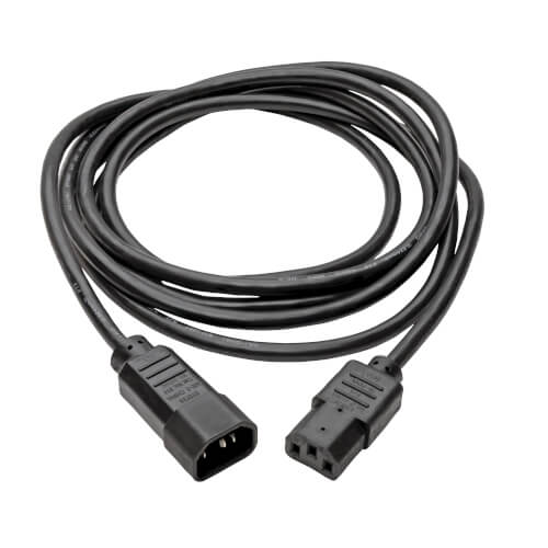 Tripp-Lite P004-010 | PDU Power Cord, C13 to C14 - 10A, 250V, 18 AWG, 10 ft. (3.05 m), Black