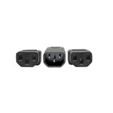 Tripp-Lite P004-18N-2C13 | Power Cord Splitter, C14 to 2xC13 PDU Style - 10A, 250V, 18 AWG, 18-in. (45.72 cm), Black