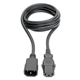 Tripp-Lite P004-L06 | Power Extension Cord, Locking C13 to C14 PDU Style - 10A, 250V, 18 AWG, 6 ft. (1.83 m)