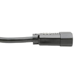 Tripp-Lite P005-002 | Heavy-Duty PDU Power Cord, C13 to C14 - 15A, 250V, 14 AWG, 2 ft. (0.61 m), Black