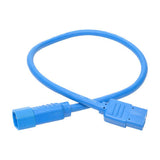 Tripp-Lite P005-002-ABL | Heavy-Duty PDU Power Cord, C13 to C14 - 15A, 250V, 14 AWG, 2 ft. (0.61 m), Blue