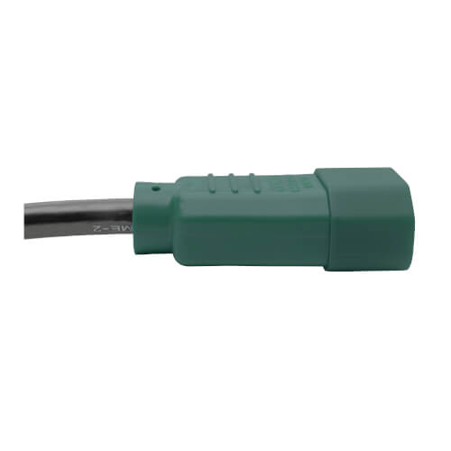 Tripp-Lite P005-006-GN | Heavy-Duty PDU Power Cable, C13 to C14 - 15A, 250V, 14 AWG, Green, 6 ft. (1.83 m)
