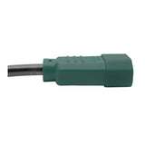 Tripp-Lite P005-006-GN | Heavy-Duty PDU Power Cable, C13 to C14 - 15A, 250V, 14 AWG, Green, 6 ft. (1.83 m)