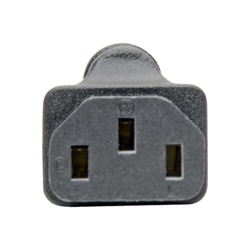 Tripp-Lite P006-000 | Computer Power Cord Adapter, NEMA 5-15P to C13 - 10A, 125V, Black