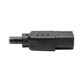 Tripp-Lite P006-001 | Computer Power Cord, NEMA 5-15P to C13 - 10A, 125V, 18 AWG, 1 ft. (0.31 m), Black