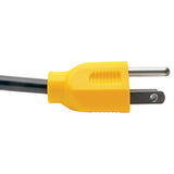 Tripp-Lite P006-004-YW | Desktop Computer AC Power Cable, NEMA 5-15P to C13 - 10A, 125V, 18 AWG, 4 ft. (1.22 m), Yellow Plugs