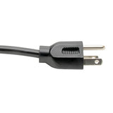 Tripp-Lite P006-014-13RA | Computer Power Cord, NEMA 5-15P to Right-Angle C13 - 10A, 125V, 18 AWG, 14 ft. (4.27 m), Black