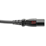 Tripp-Lite P006-L06 | Computer Power Cord, NEMA 5-15P to Locking C13 - 10A, 125V, 18 AWG, 6 ft. (1.83 m)